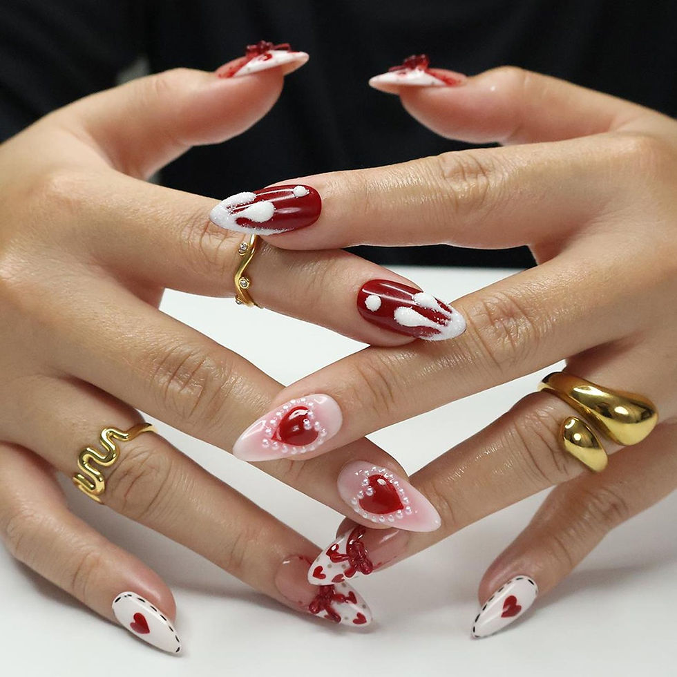 Thumbnail: press on nails, custom nails, fake nails, Nails Art, custom nail, Gift for her