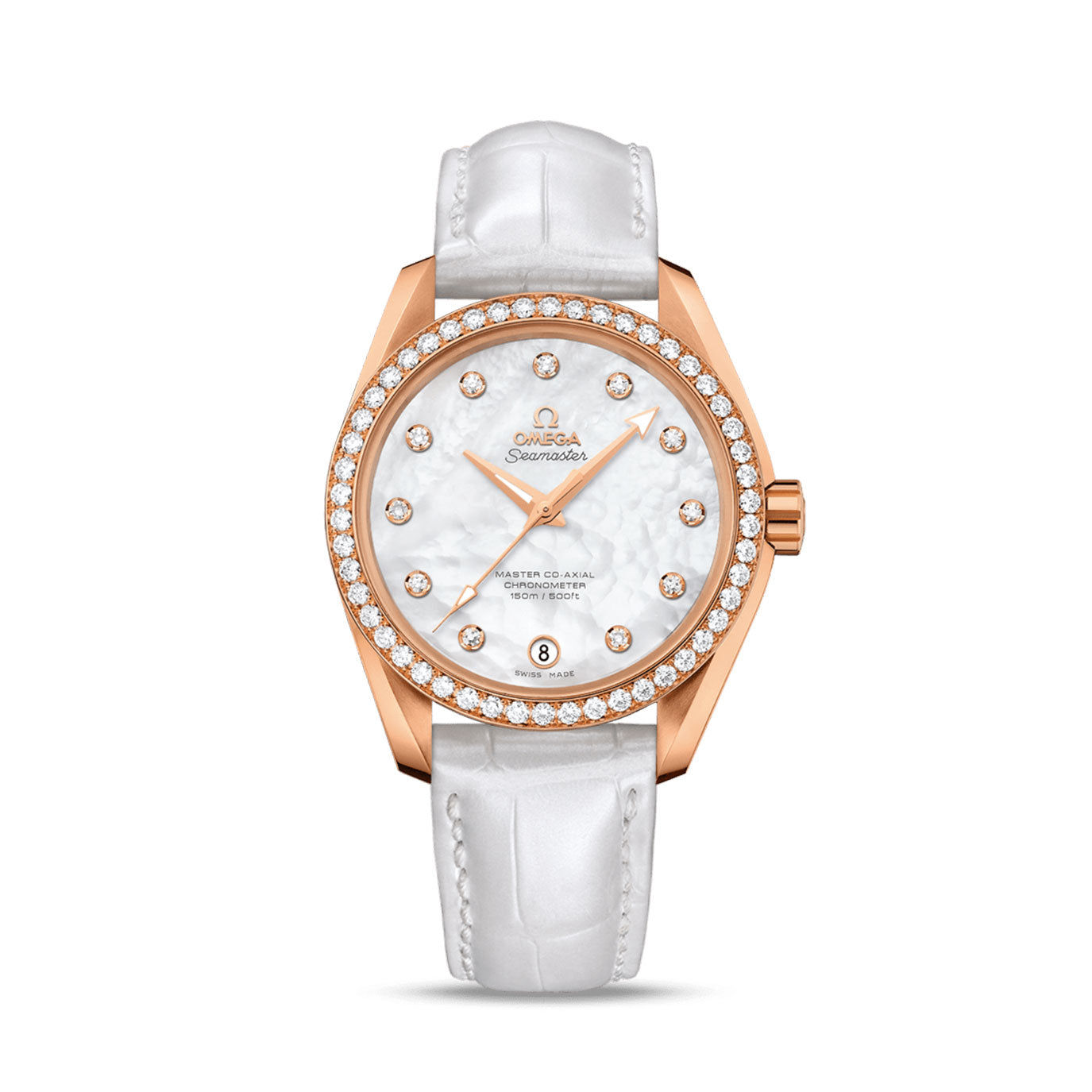 Omega Seamaster Aqua Terra 150M Ladies’, White Dial Ref# 231.58.39.21.55.001