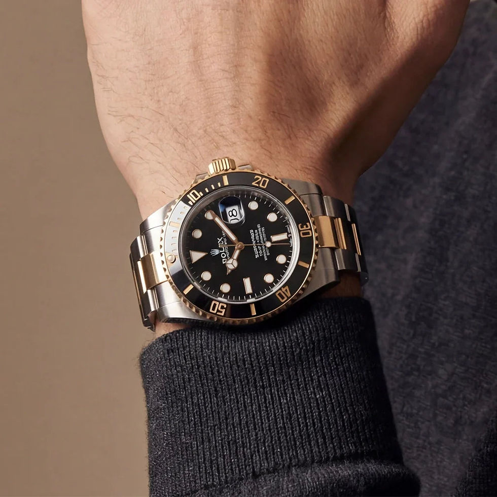Thumbnail: Rolex Submariner Steel Black Dial Men's Watch