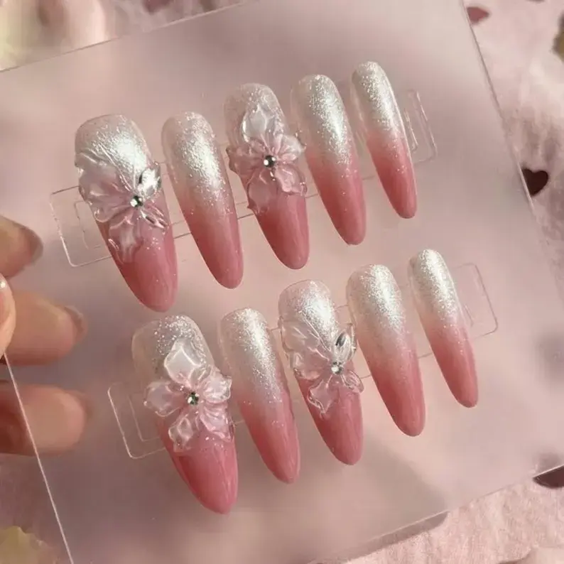 press on nails, custom press on nails, fake nails, Nails Art