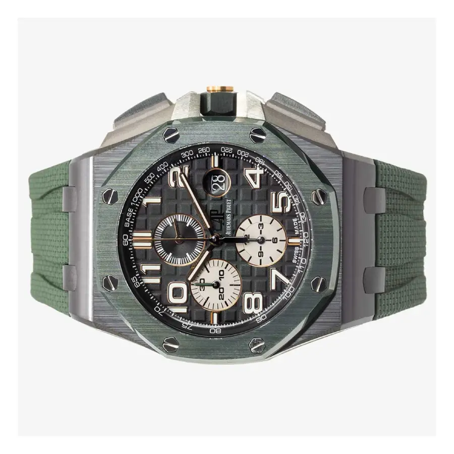 Thumbnail: Audemars Piguet Royal Oak Offshore 26405CE.OO.A056CA.01 Green Dial
