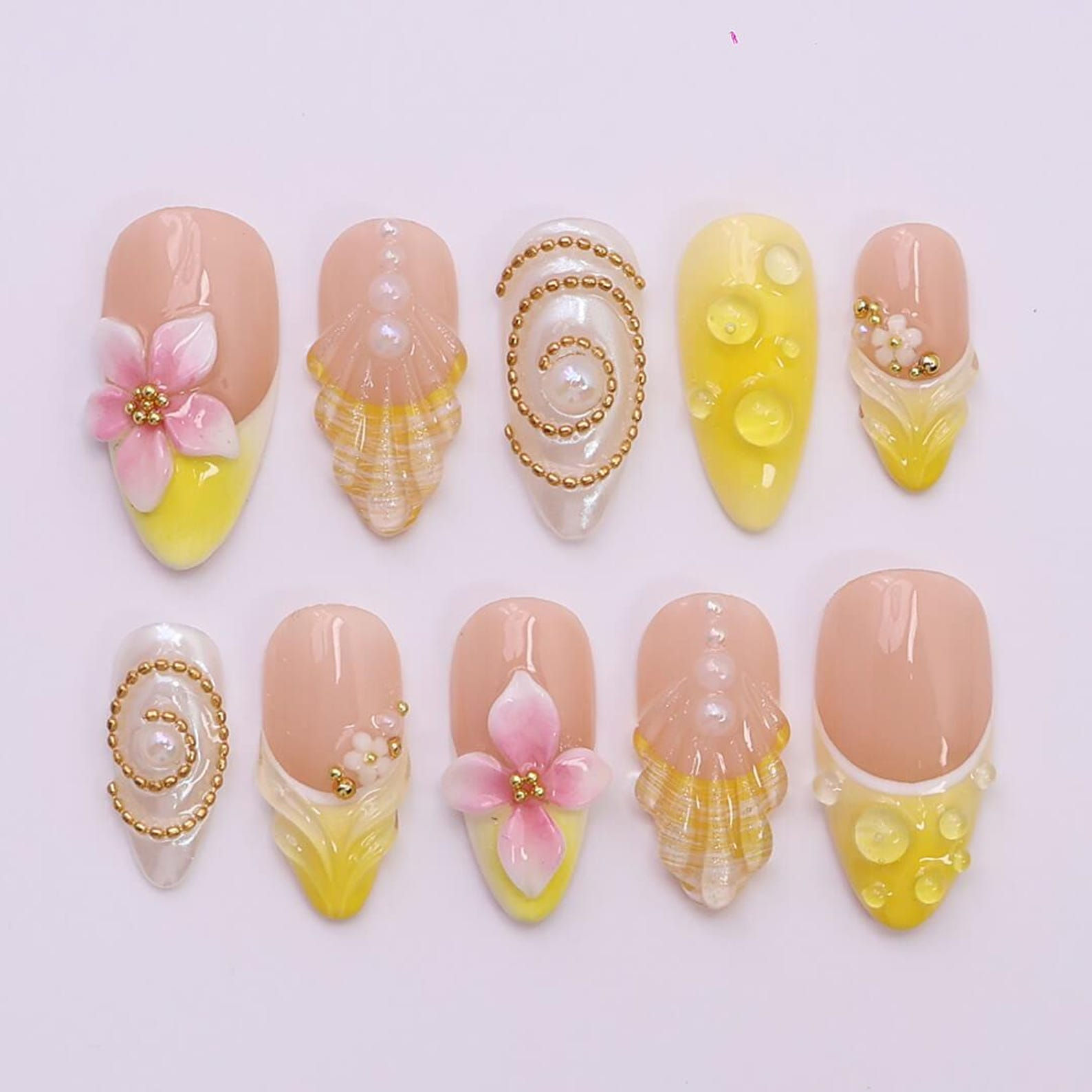 press on nails, custom press on nails, fake nails, Nails Art