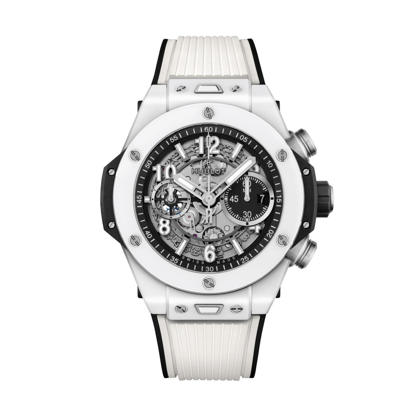 Hublot Big Bang Unico White Ceramic, 44mm Ref# 421.HX.1170.RX