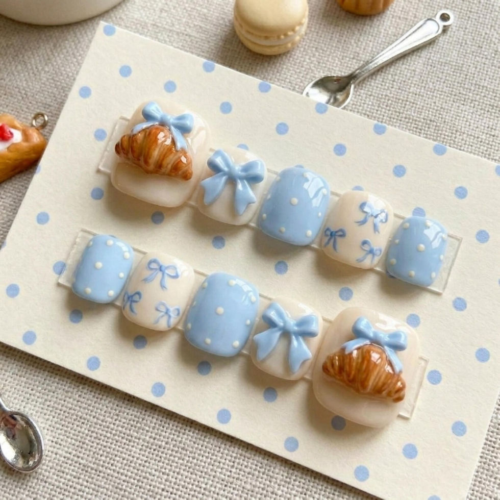 Thumbnail: press on nails, custom nails, fake nails, Nails Art, custom nail, Gift for her