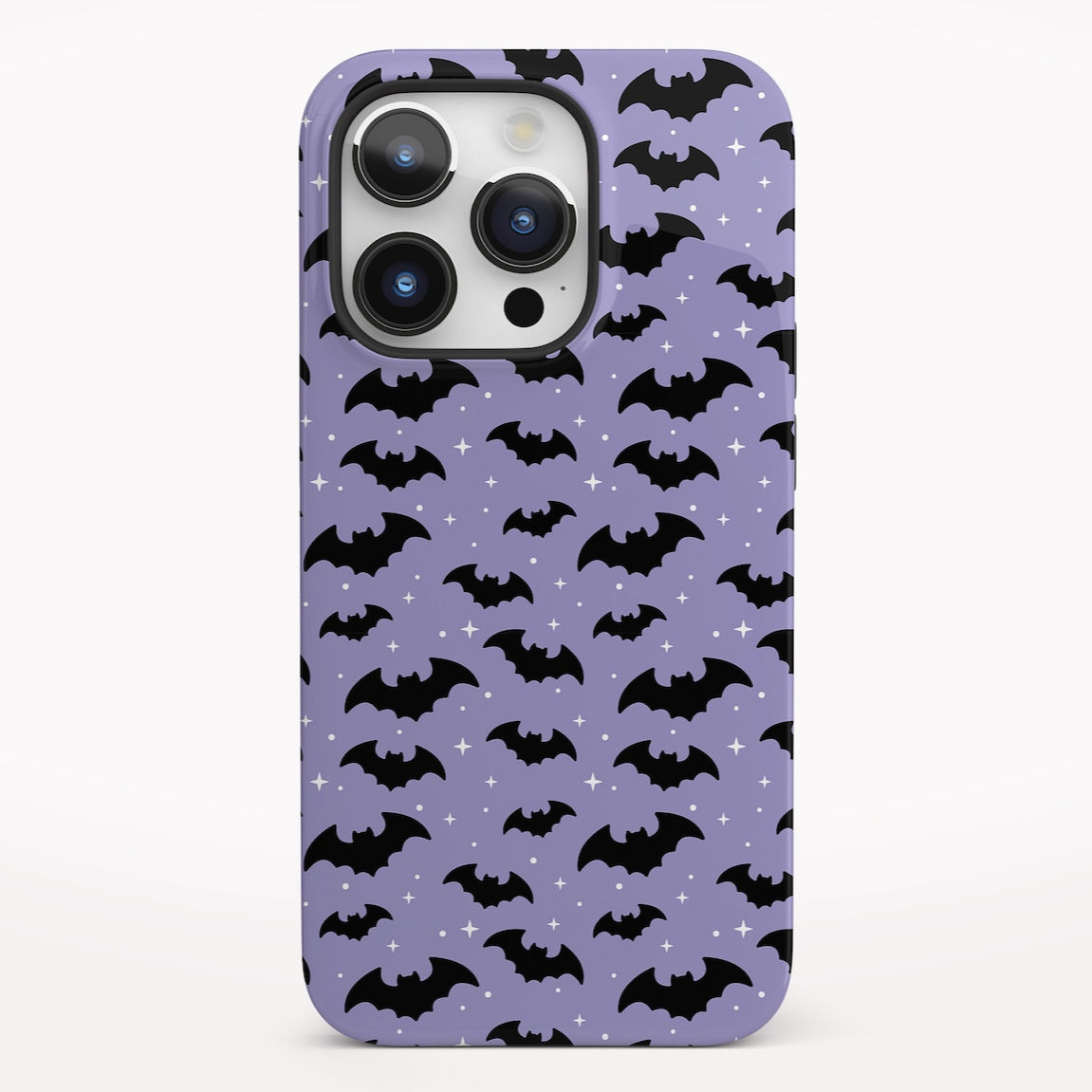 Pastel Goth Bat Print Phone Case Cute Goth Accessories Goth iPhone 13 Case iPhon