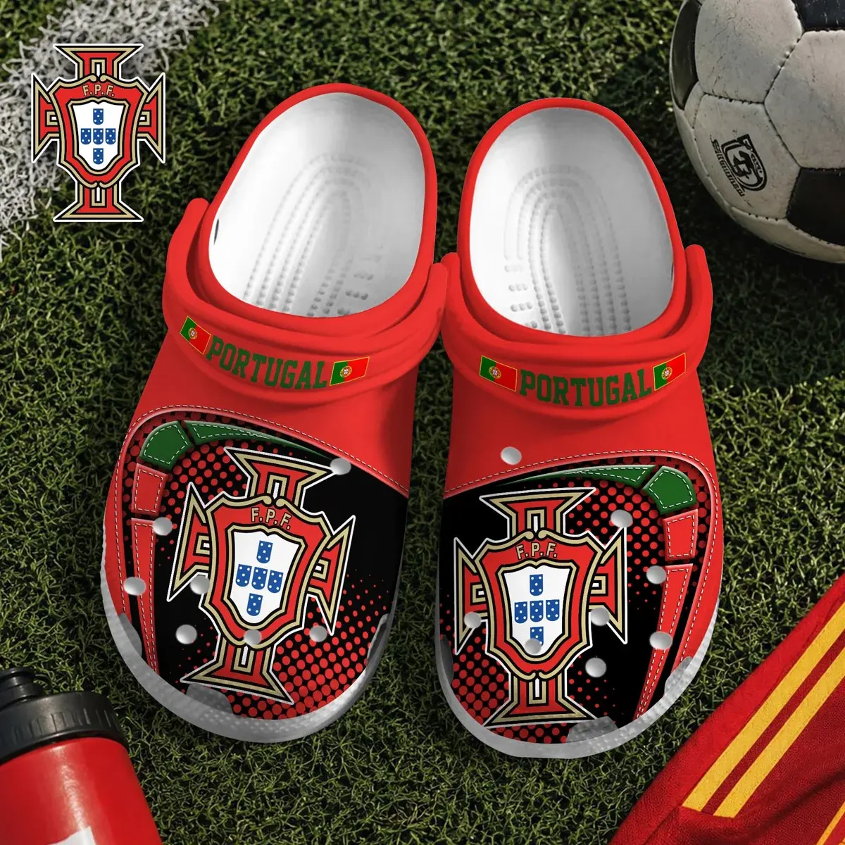 Portugal Premium WC26 Crocs Shoes