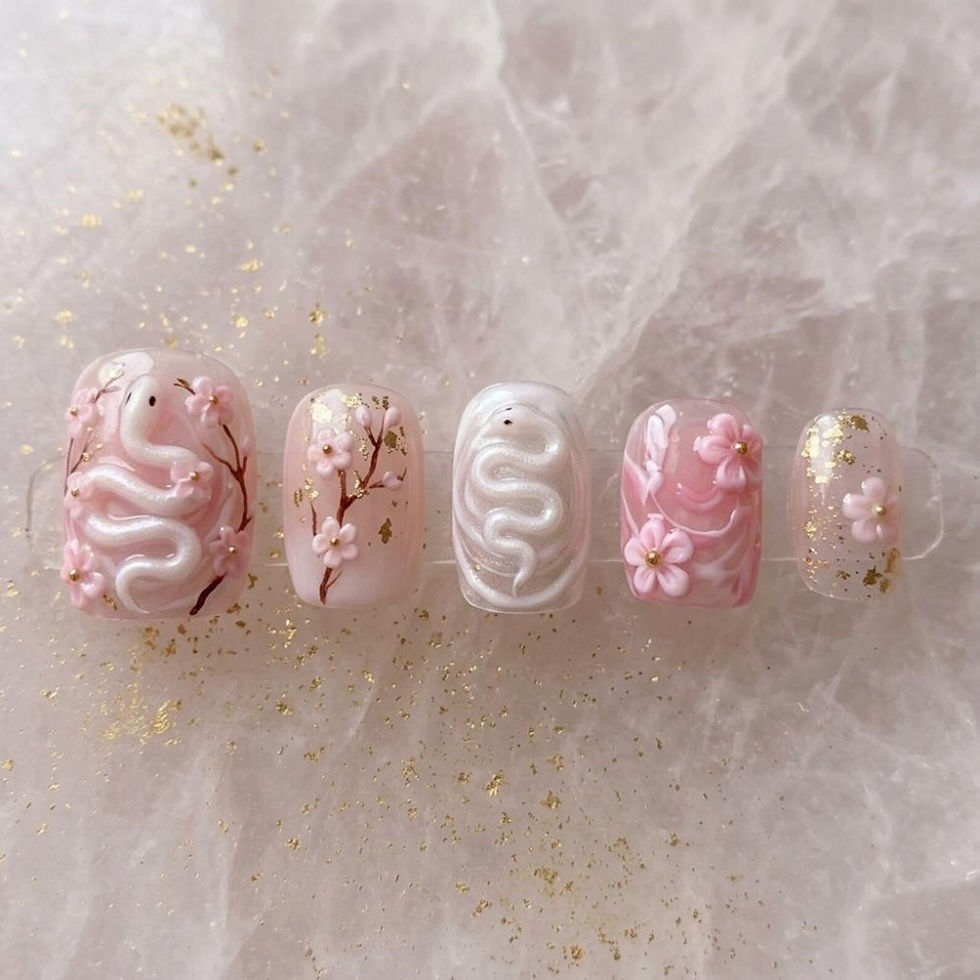 Thumbnail: press on nails, custom nails, fake nails, Nails Art, custom nail, Gift for her