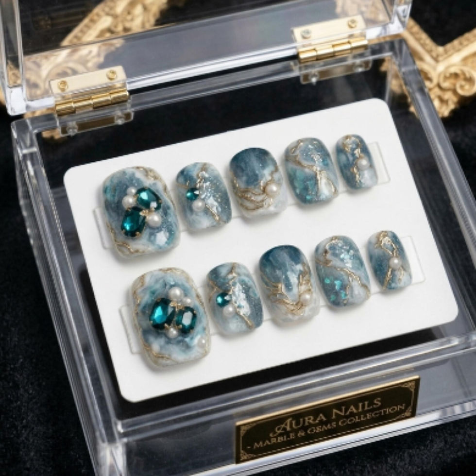 Thumbnail: press on nails, custom nails, fake nails, Nails Art, custom nail, Gift for her