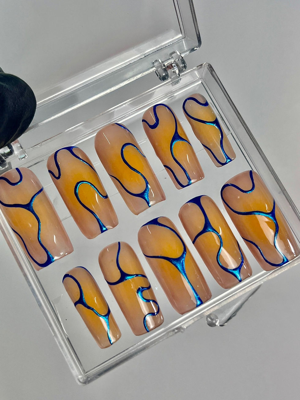 Thumbnail: press on nails, custom nails, fake nails, Nails Art