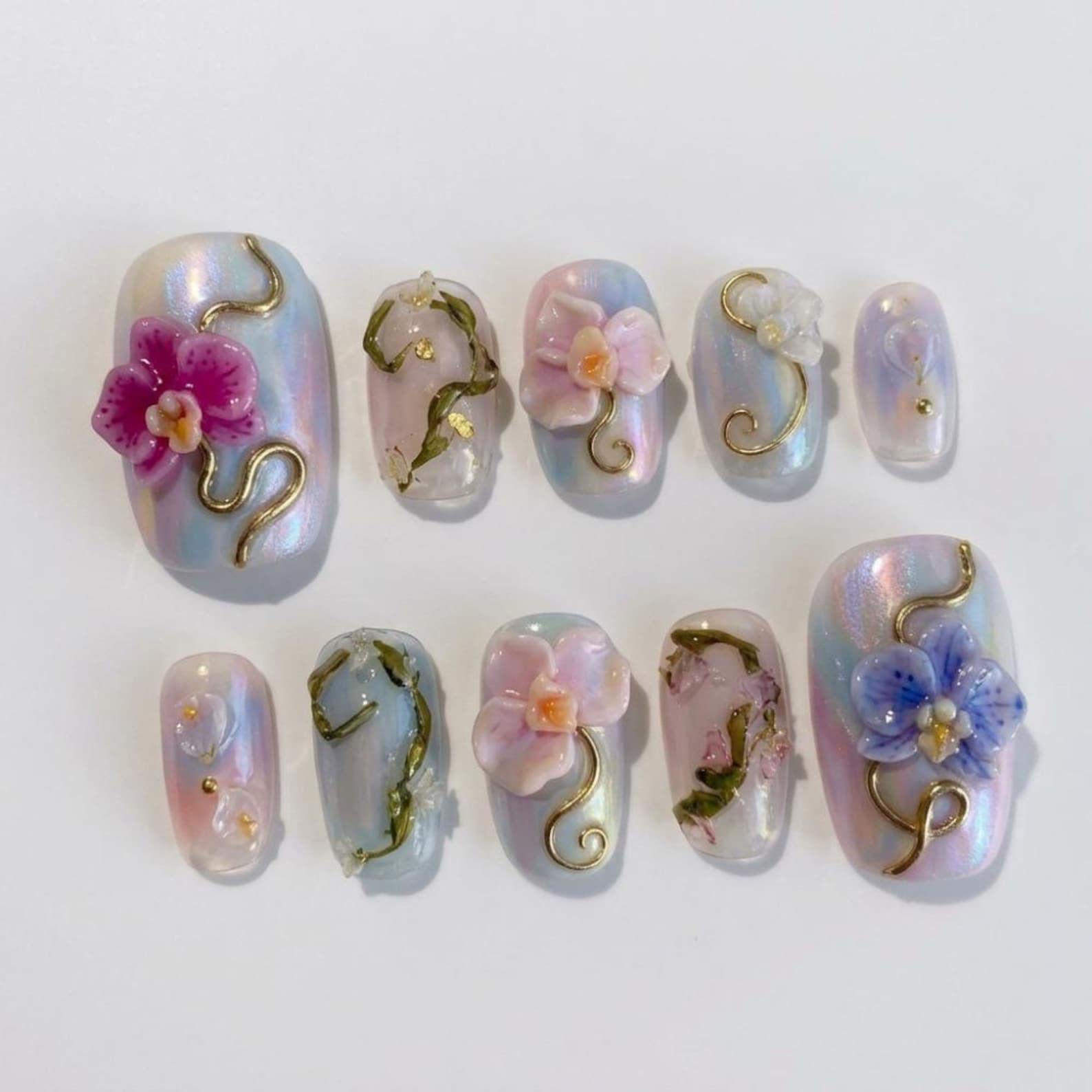 press on nails, custom nails, fake nails, Nails Art, custom nail, Gift for her