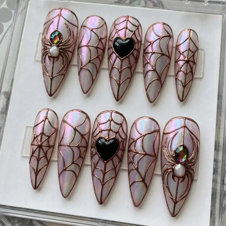 press on nails, custom press on nails, fake nails, Nails Art