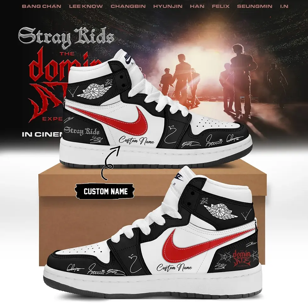 Thumbnail: SK THE DOMINATE EXPERIENCE Limited Edition Signature Custom Air Force 1 Sneakers