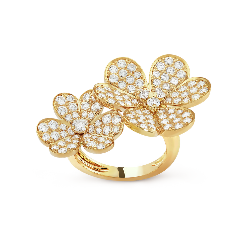 Thumbnail: Floral Between The Finger Ring