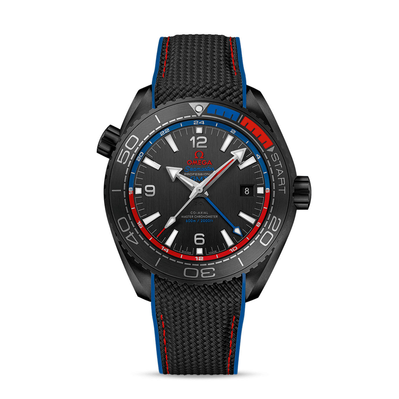 Omega Seamaster Planet Ocean 600M GMT, Black Dial Ref# 215.92.46.22.01.004