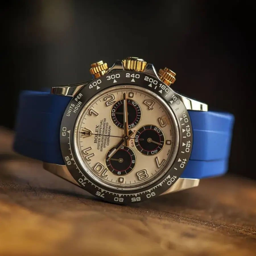 Thumbnail: Daytona Rubber Strap – Blue