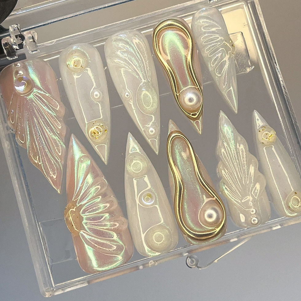 Thumbnail: press on nails, custom nails, fake nails, Nails Art, custom nail