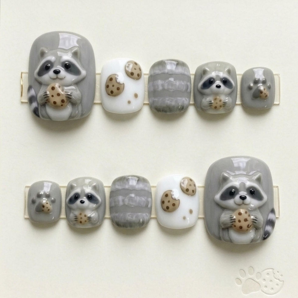 Thumbnail: press on nails, custom nails, fake nails, Nails Art, custom nail, Gift for her