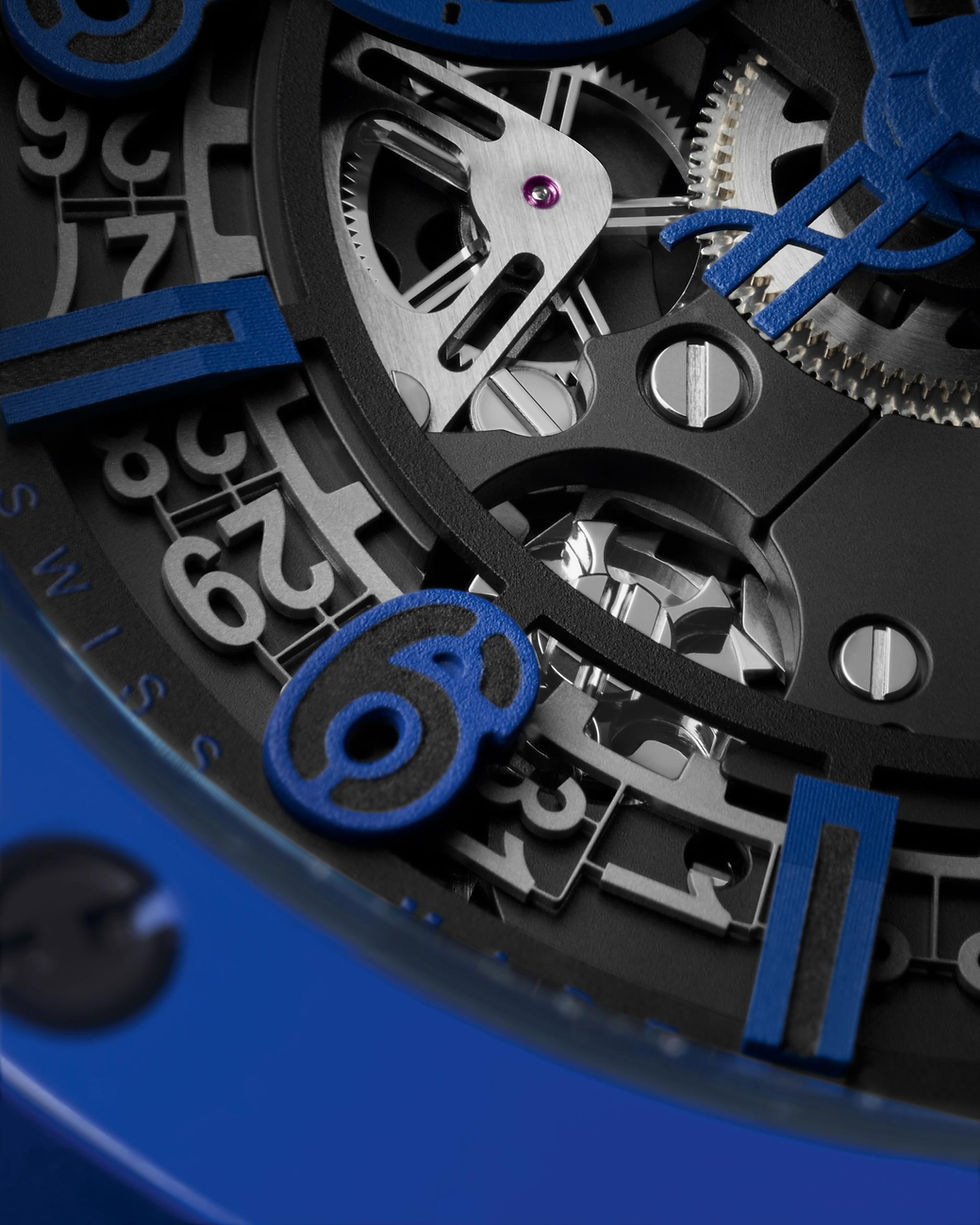 Thumbnail: Hublot Big Bang Unico Blue Magic 45mm Ref# 411.ES.5119.RX