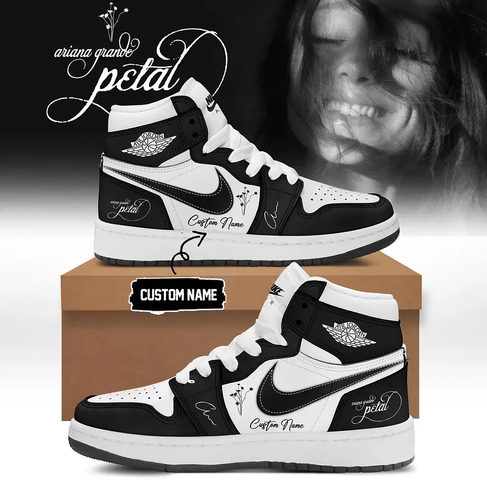 Thumbnail: Ariana Grande Petal Limited Edition Signature Custom Air Force 1 Sneakers
