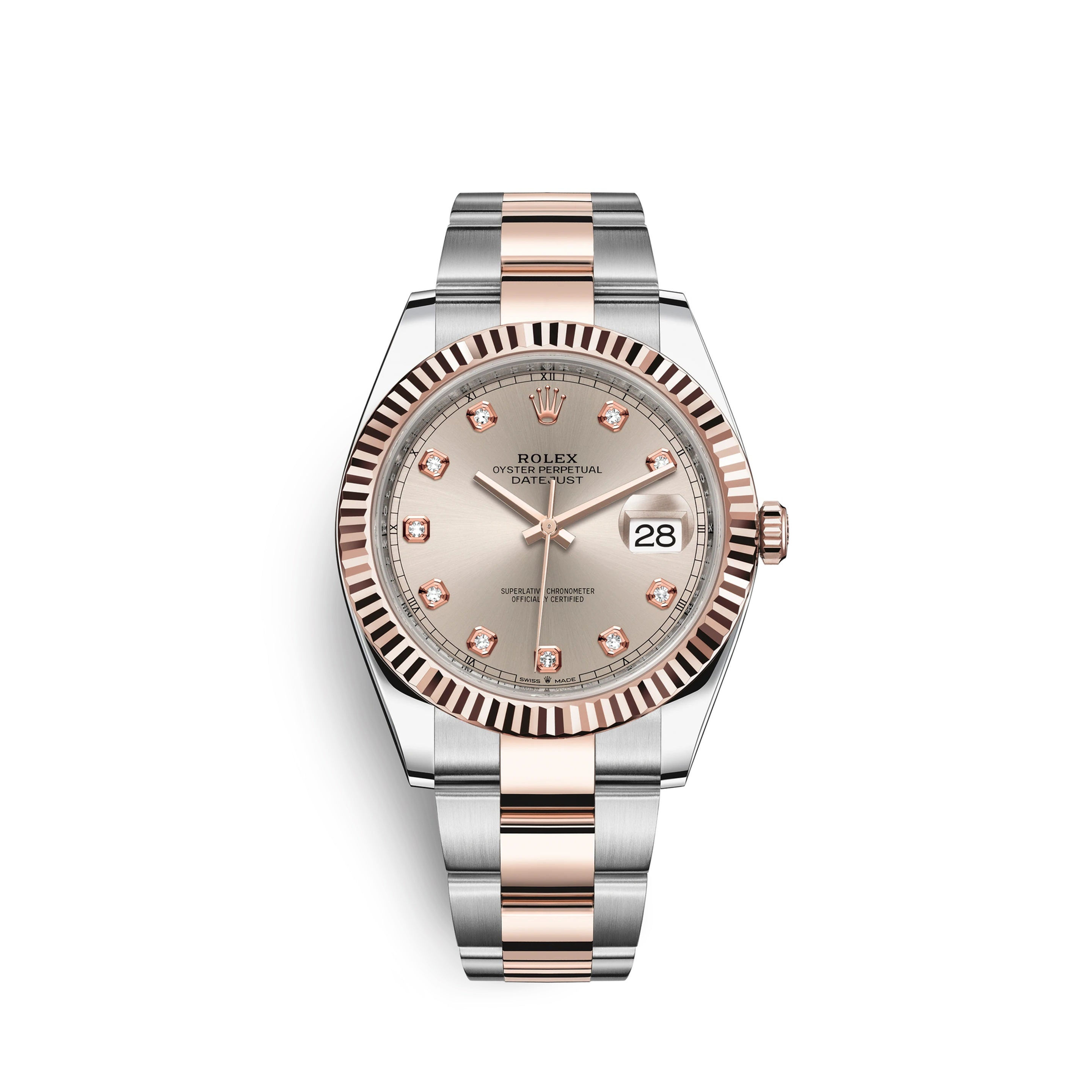 Rolex Datejust 41, 18k Everose Gold and Stainless Steel, 41mm Ref# 126331-0007