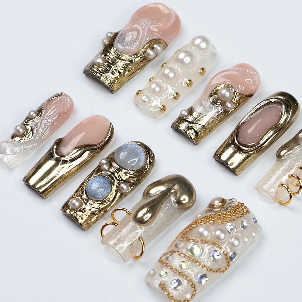 Thumbnail: press on nails, custom nails, fake nails, Nails Art