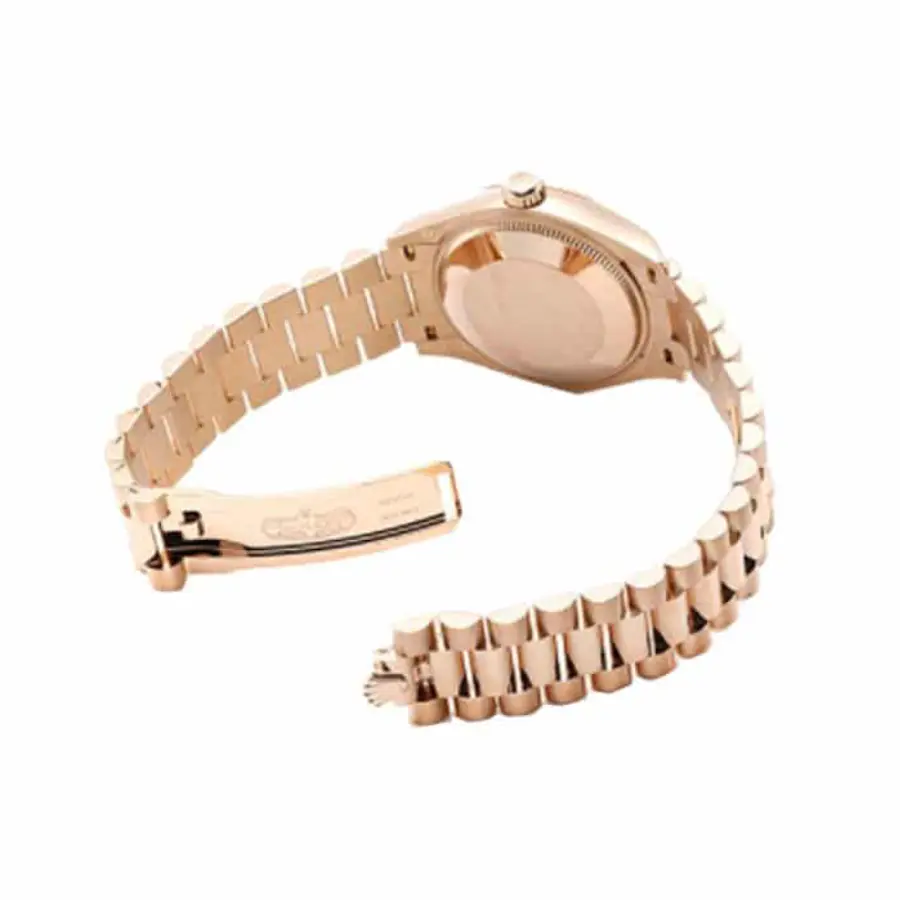 Thumbnail: Rolex Datejust 278275 Rose Gold-Tone White Roman Dial Watch