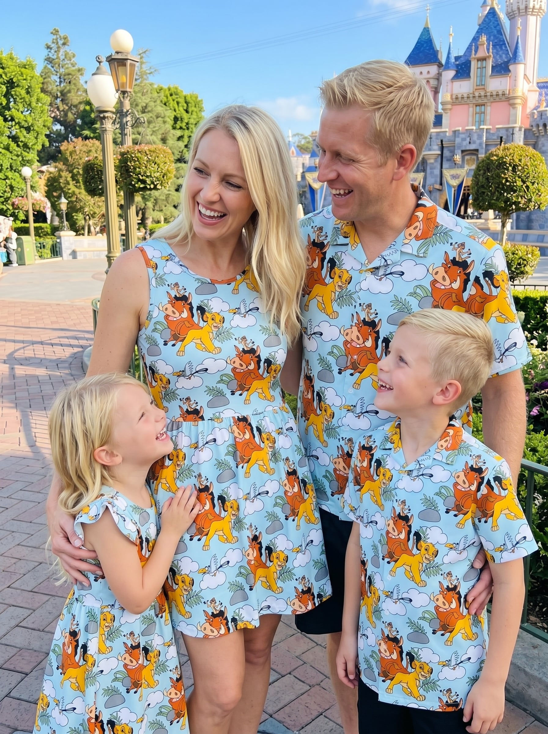 Lion King Matching Family Set, Simba And Friends Outfit, Trip Clothes