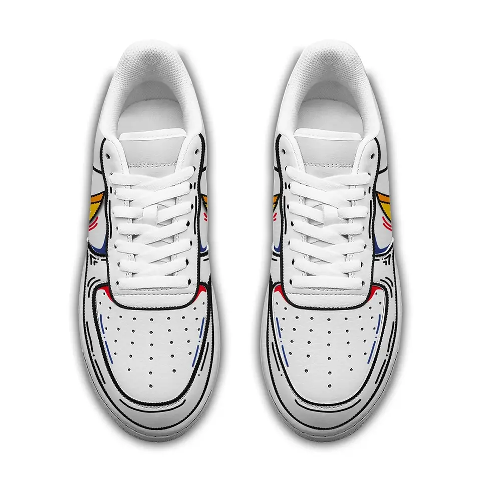 Thumbnail: Colombia Premium WC26 Legacy Custom Air Force 1 - Air Jordan 1 Shoes Sneaker