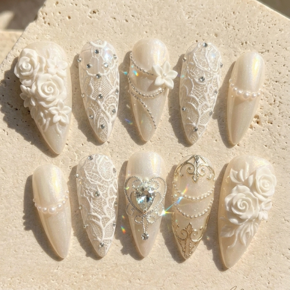 press on nails, custom press on nails, fake nails, Nails Art