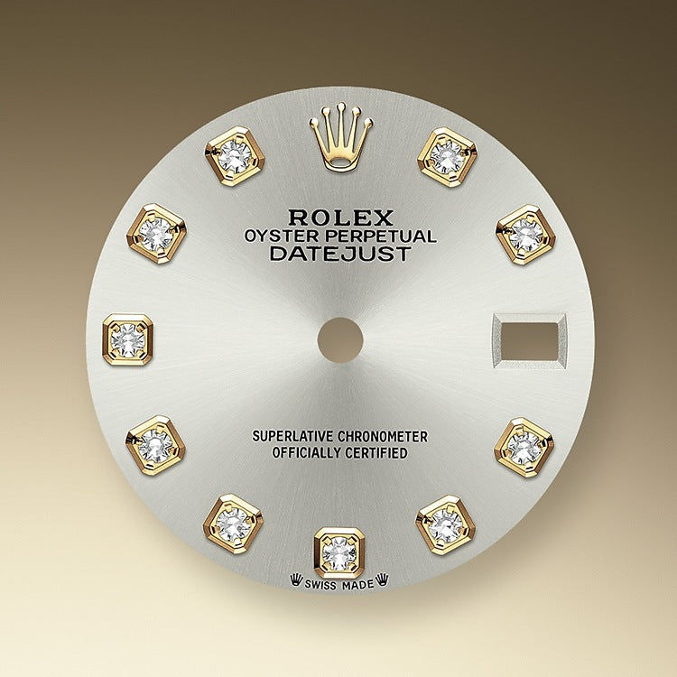 Thumbnail: Rolex Lady-Datejust 28, Oystersteel and 18k Yellow Gold Ref# 279383RBR-0008