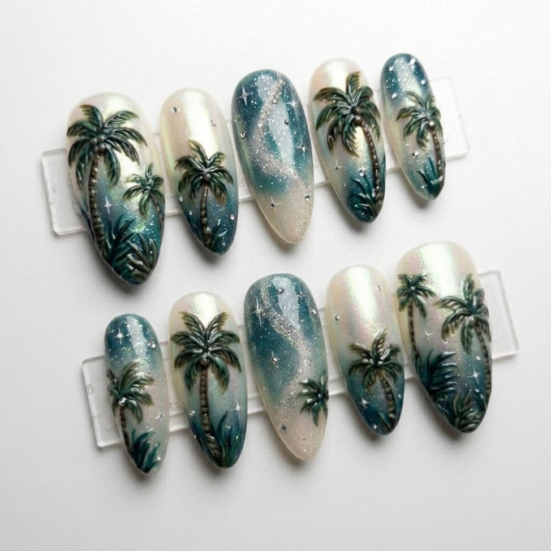 press on nails, custom press on nails, fake nails, Nails Art