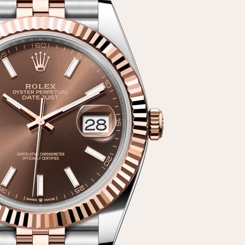 Thumbnail: Rolex Datejust 41 Oyster, 41 mm, Oystersteel and Everose gold Ref# 126331-0002