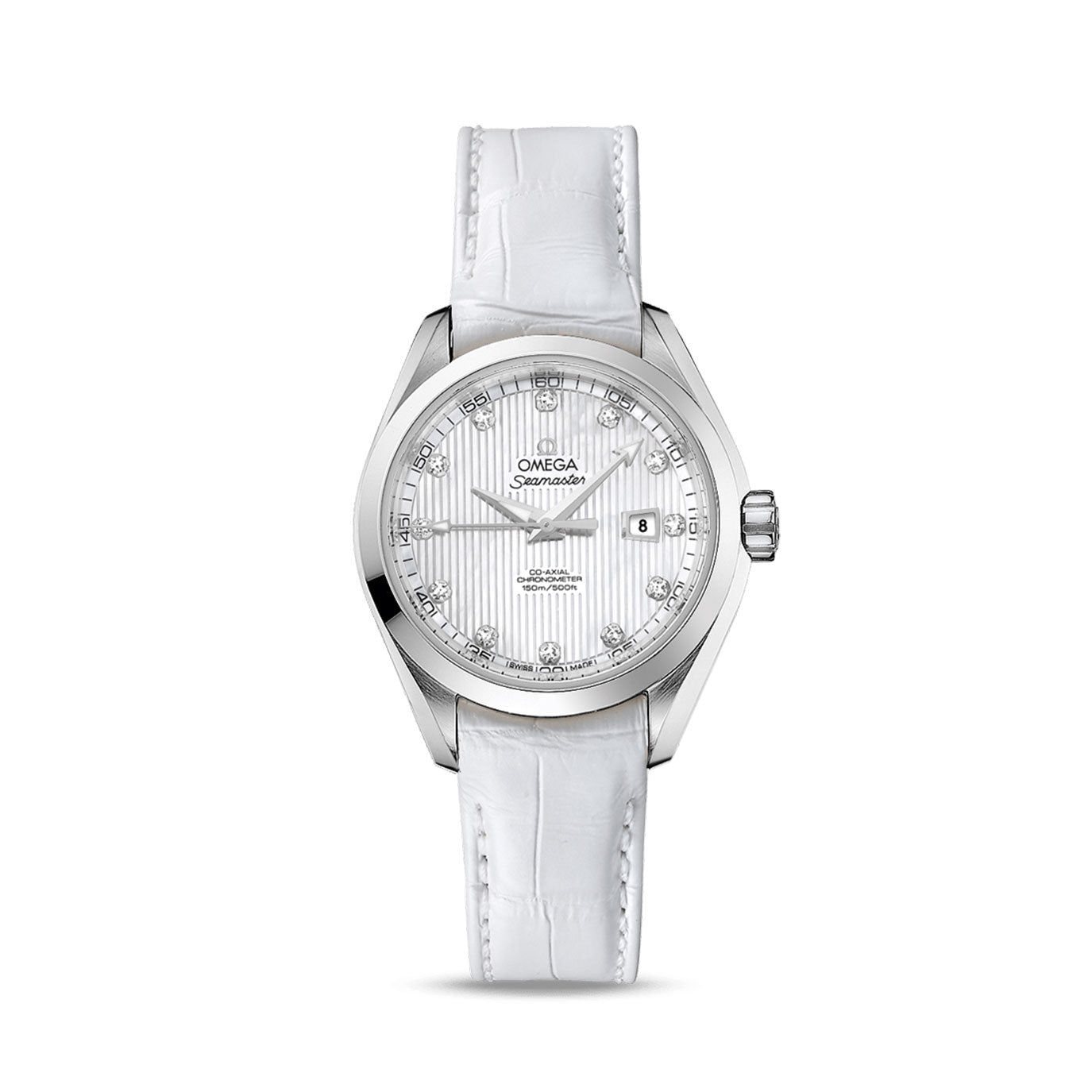 Omega Seamaster Aqua Terra 150M, 34mm White Dial Ref# 231.13.34.20.55.001