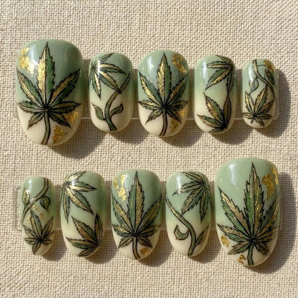 Thumbnail: press on nails, custom nails, fake nails, Nails Art, custom nail, Gift for her