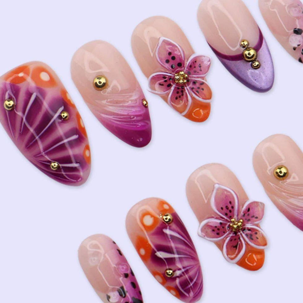 Thumbnail: press on nails, custom nails, fake nails, Nails Art