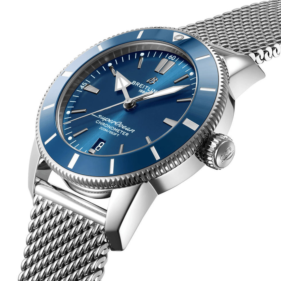Thumbnail: Breitling Superocean Heritage B20 Automatic 46, Blue Dial Ref# AB2020161C1A1