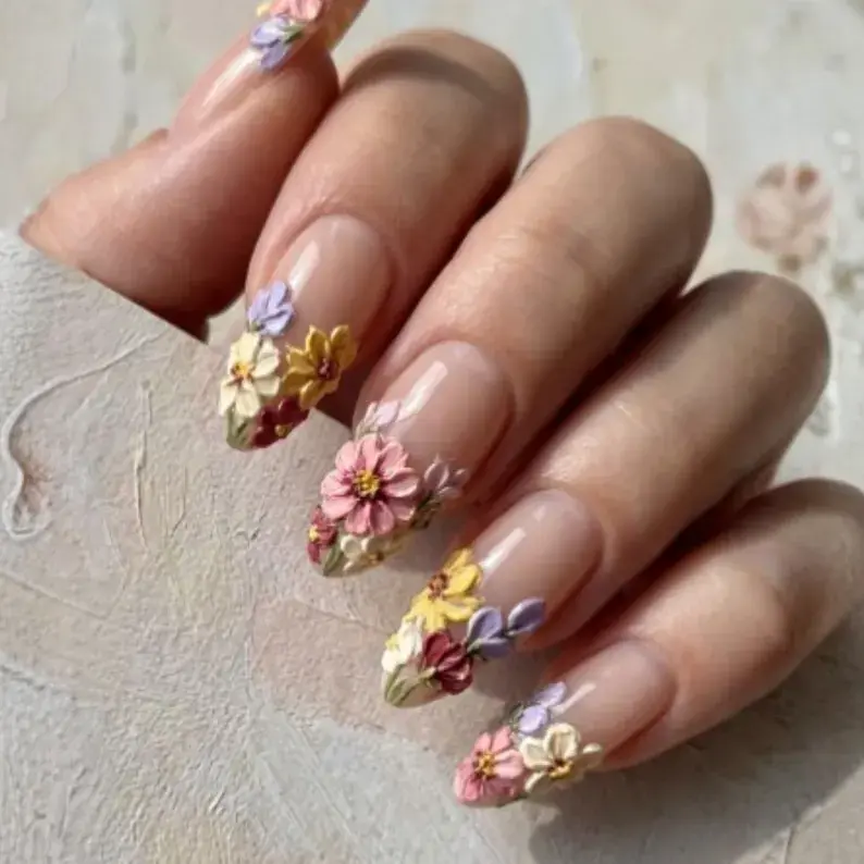press on nails, custom press on nails, fake nails, Nails Art