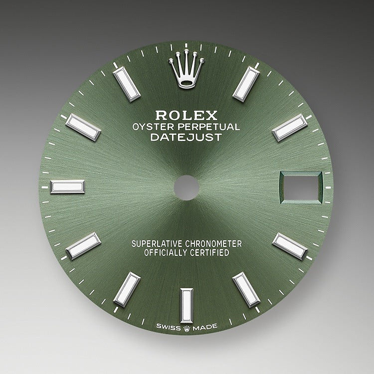 Thumbnail: Rolex Datejust 31, Oystersteel, 18kt White Gold and diamonds Ref# 278344RBR-0019