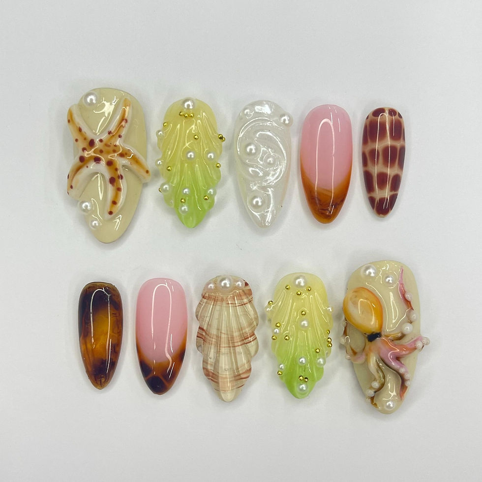press on nails, custom nails, fake nails, Nails Art