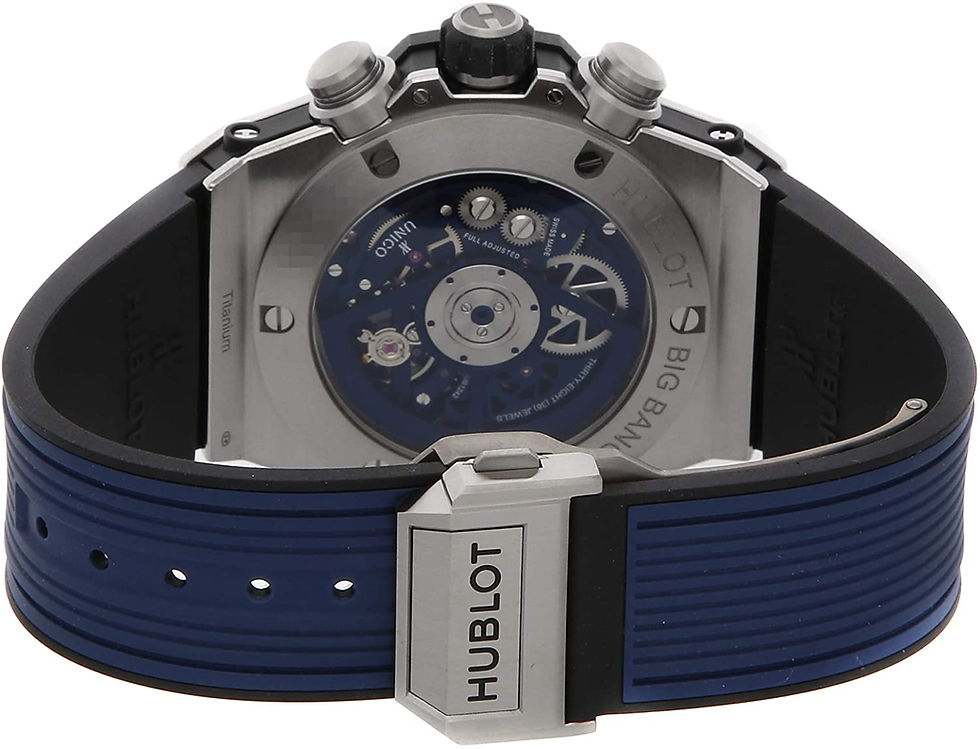 Thumbnail: Hublot Big Bang, Unico Titanium Blue, 42mm Ref# 441.NX.5179.RX