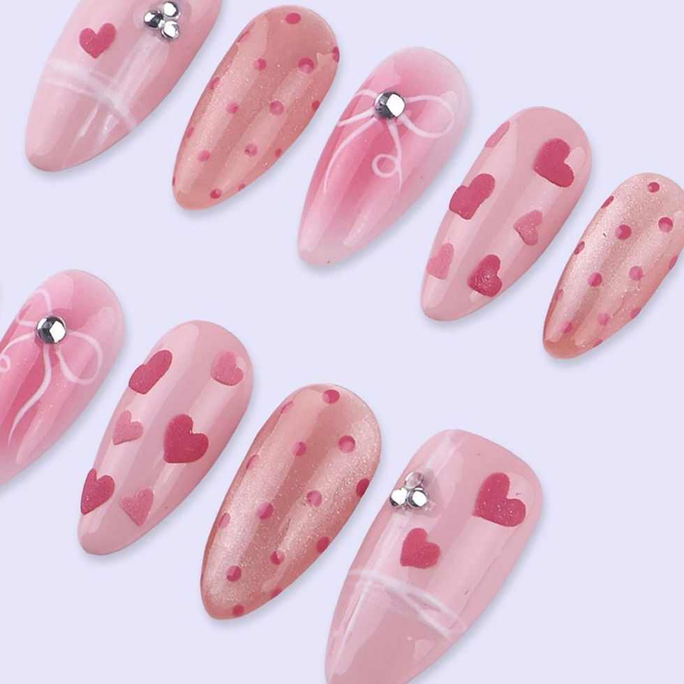 Thumbnail: press on nails, custom nails, fake nails, Nails Art, custom nail, Gift for her