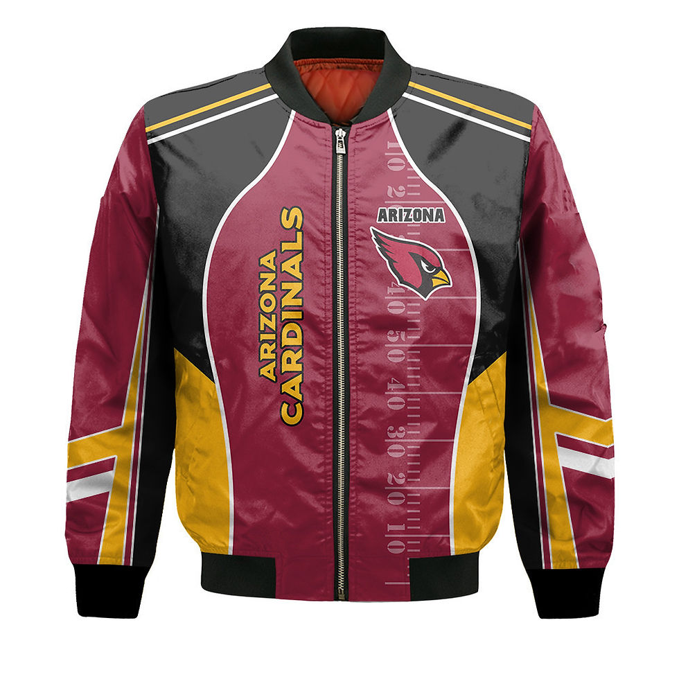 Thumbnail: Arizona Cardinals Football Team 2024- 25 Classic And Modern Bomber Jacket