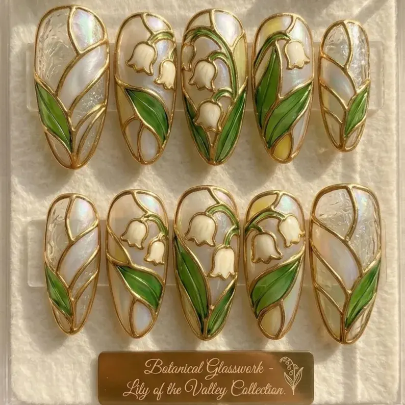 press on nails, custom press on nails, fake nails, Nails Art