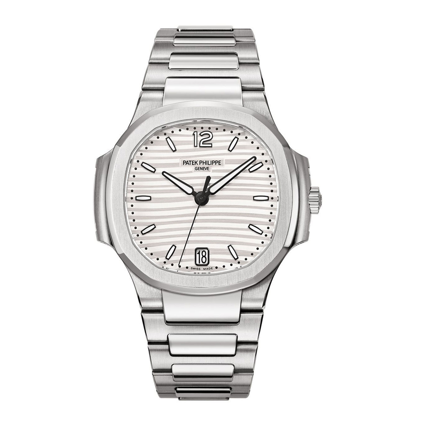 Patek Philippe Nautilus Ladies Automatic Watch, Steel, 35.2mm Ref# 7118/1A-010