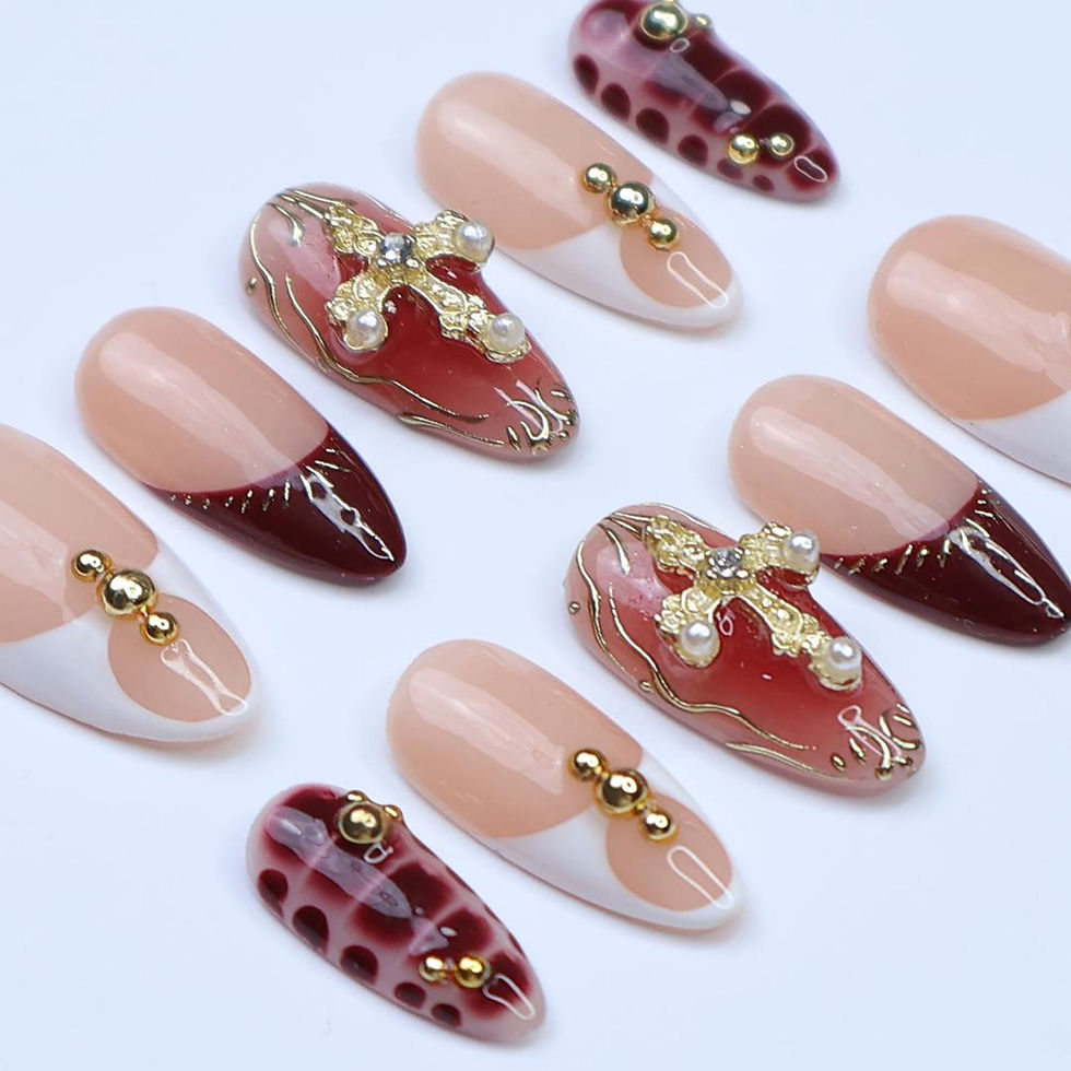 Thumbnail: press on nails, custom nails, fake nails, Nails Art