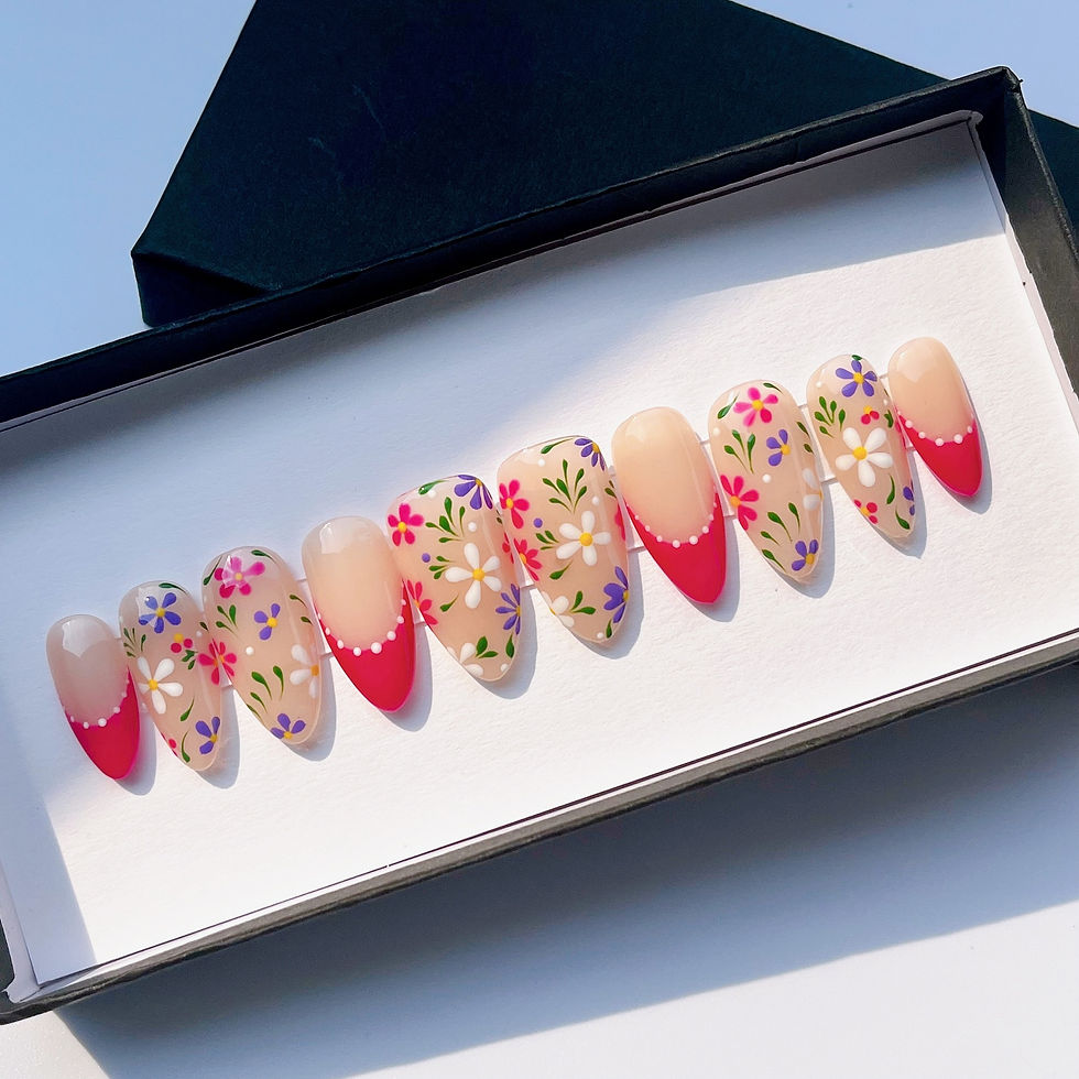 Thumbnail: press on nails, custom nails, fake nails, Nails Art