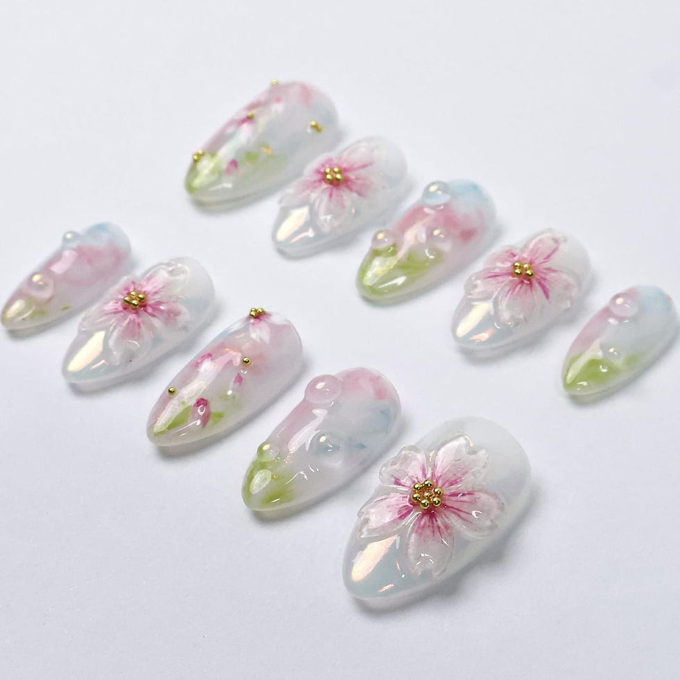 Thumbnail: press on nails, custom nails, fake nails, Nails Art