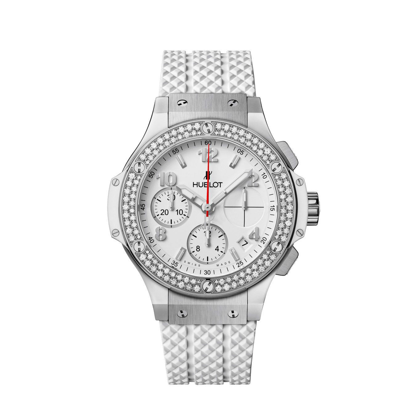 Hublot Big Bang, Steel White Diamonds Chronograph, 41 mm Ref# 342.SE.230.RW.114