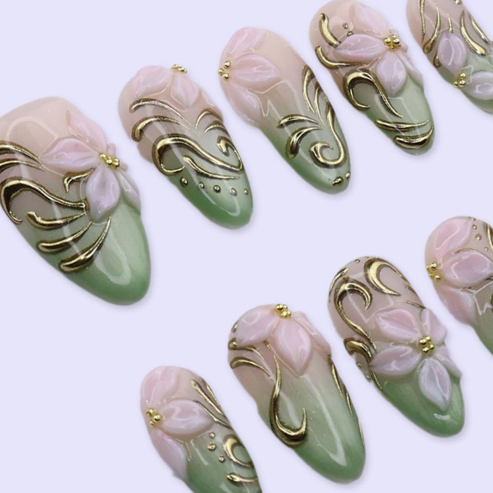 Thumbnail: press on nails, custom nails, fake nails, Nails Art