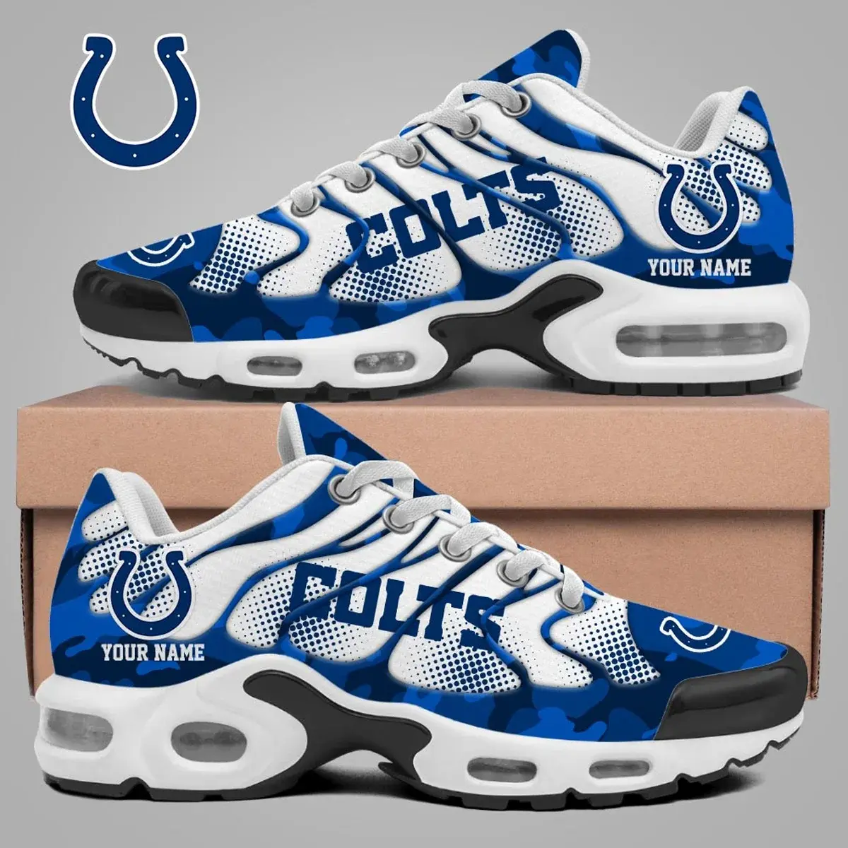 Indianapolis Colts Personalized NFL Air Max Shoes